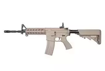 Airsoftová zbraň puškaka GC16 Raider-L - tan
