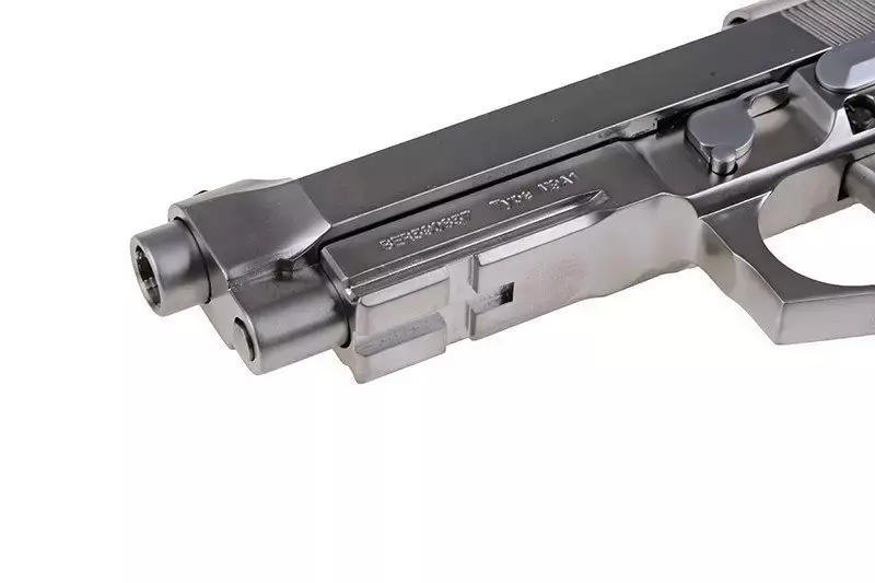 M9A1 v.2 pistool replica (LED Box) - zilver