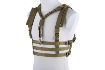 Chaleco táctico Dinámico Chest rig - verde oliva