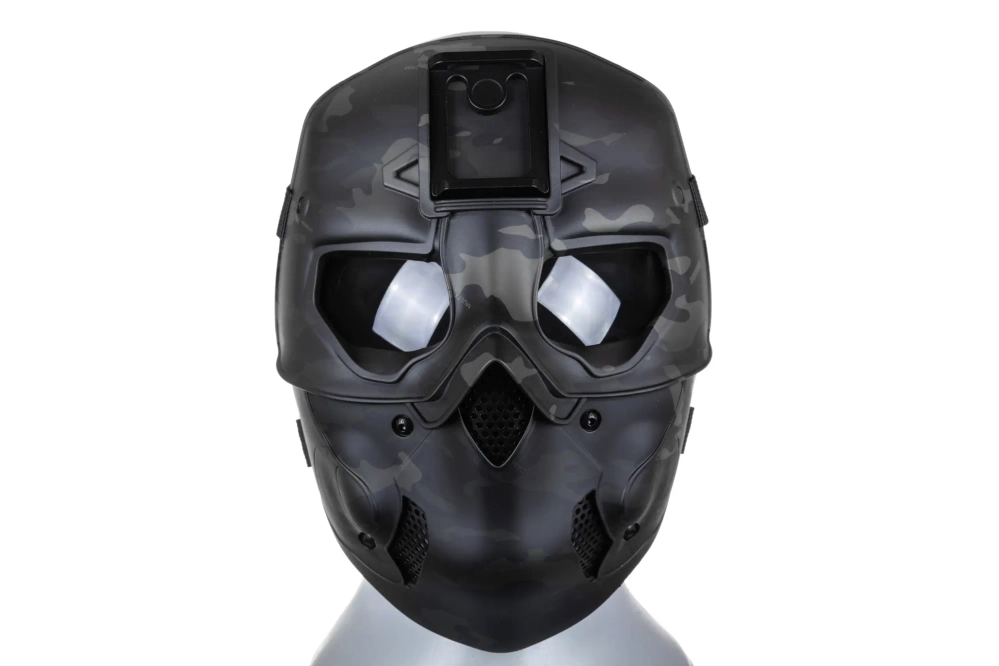 Wosport Tactisch Masker MC Zwart
