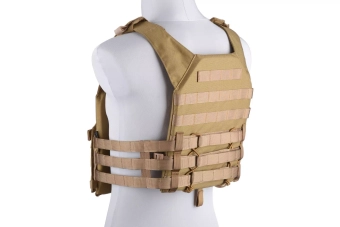 Rush Plate Carrier Tactical Vest - Tan