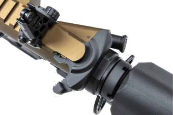 Specna Arms RRA SA-E25 HAL ETU™ Carabina airsoft Caos Bronce con dispositivo de descarga naranja