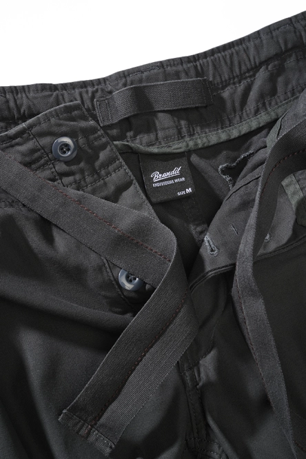 Brandit Pure Slim Fit Broek Zwart