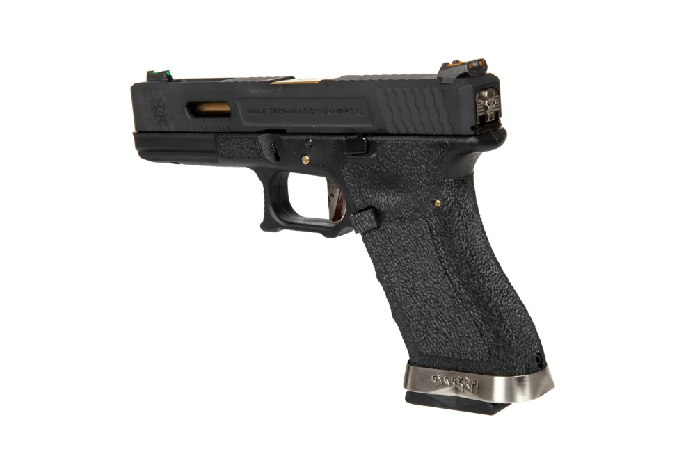 Pistola de airsoft G Force G17 T1 - Negro/Oro