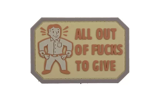 Patch 3D - All Out - tan