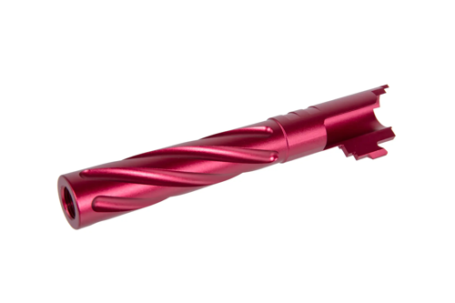 Aluminum outer barrel LA Capa Customs TORNADO for TM Hi-Capa 5.1 replica Red
