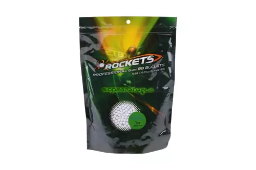 Rockets Professional BIO 0,23g BBs - 1kg - white
