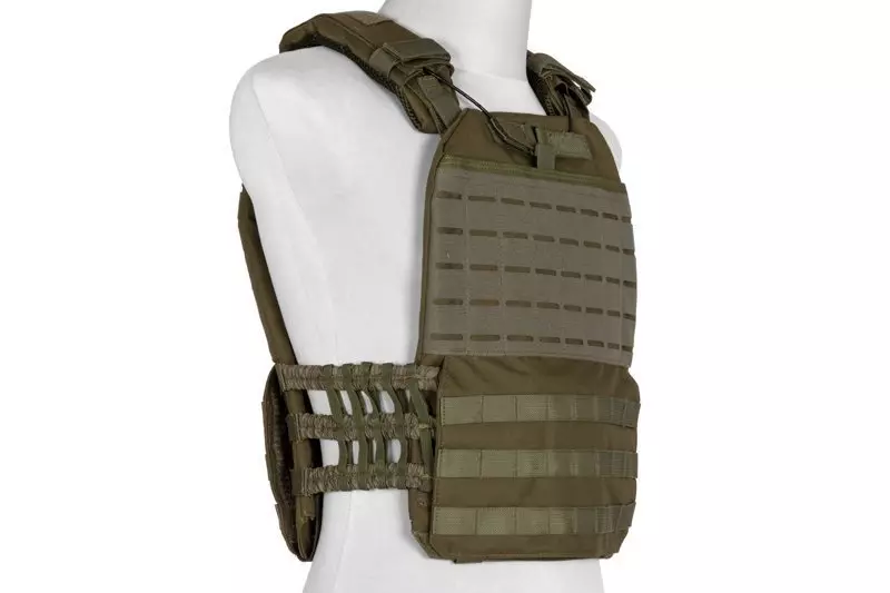 Vesta typu plate carrier mOLLE /laser-cut - olivová 