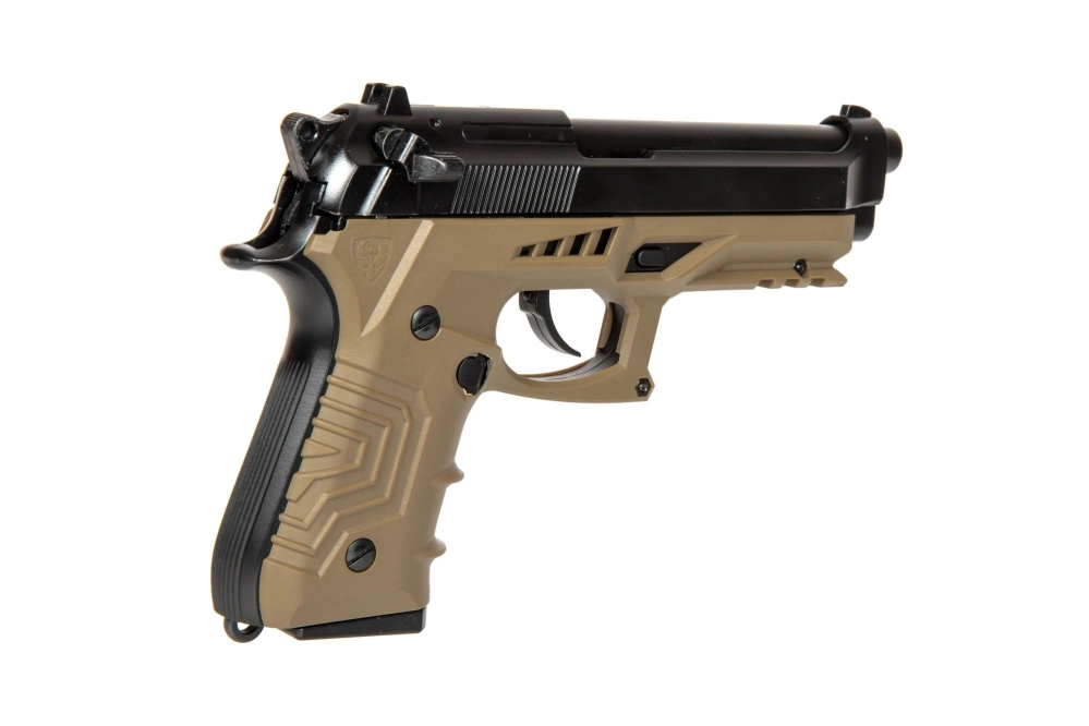 Réplique de pistolet HG-173 (Full Auto) - tan  