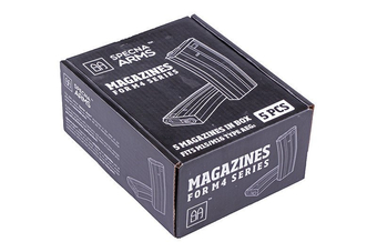 Sada 5 kuliček maplynynn real-cap 30 pro M4/M16 - černá