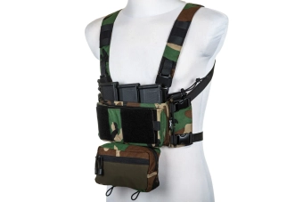 Chaleco pectoral Specna Arms Tactical Adaptive V2 Woodland