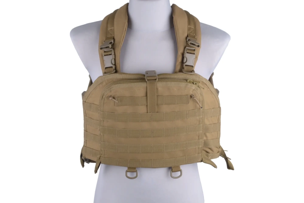Navigator Chest Rig Tactical Vest - tan