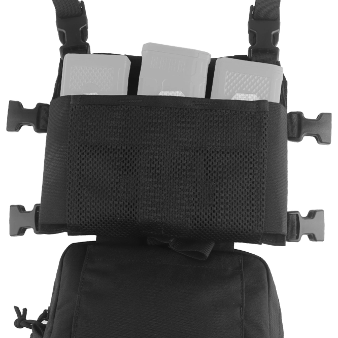 Hrudní souprava Wosport VE-107 Black