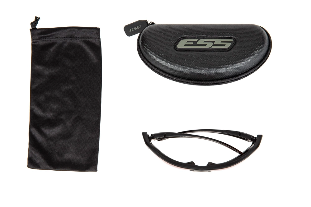 Credence Black Frame Mirrored Copper ballistic tactical glasses