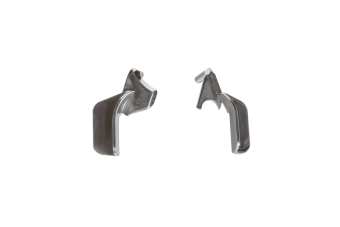 Steel ambidextrous safety for Marui Hi-Capa / 1911 airsoft guns - silver