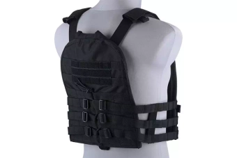 Vesta plate carrier s odnímatelným panelem - černá