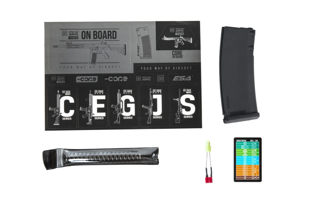 Karabinek ASG Specna Arms SA-C24 CORE™ HAL™ ETU Czarny