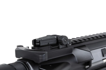 Specna Arms Daniel Defense® MK18 SA-P26 Prime™ Aster II ETU airsoft Carbine avec moteur sans balai à tir unique Noir