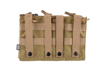 Triple Open I Pouch for AK/M4/G36 Magazines - Tan