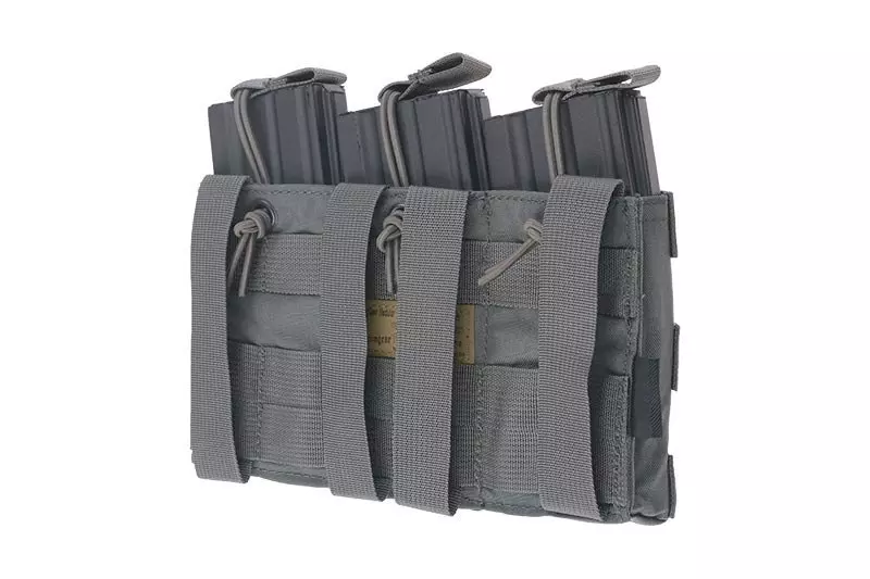 Triple Open Top Pouch for M4/M16 Magazine - foliage green