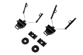 Mount for ear protection - black