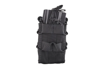 Double Universal Open II Magazine Pouch - Black