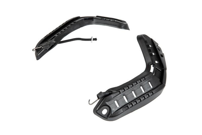 Helmet Mounting Rail - black