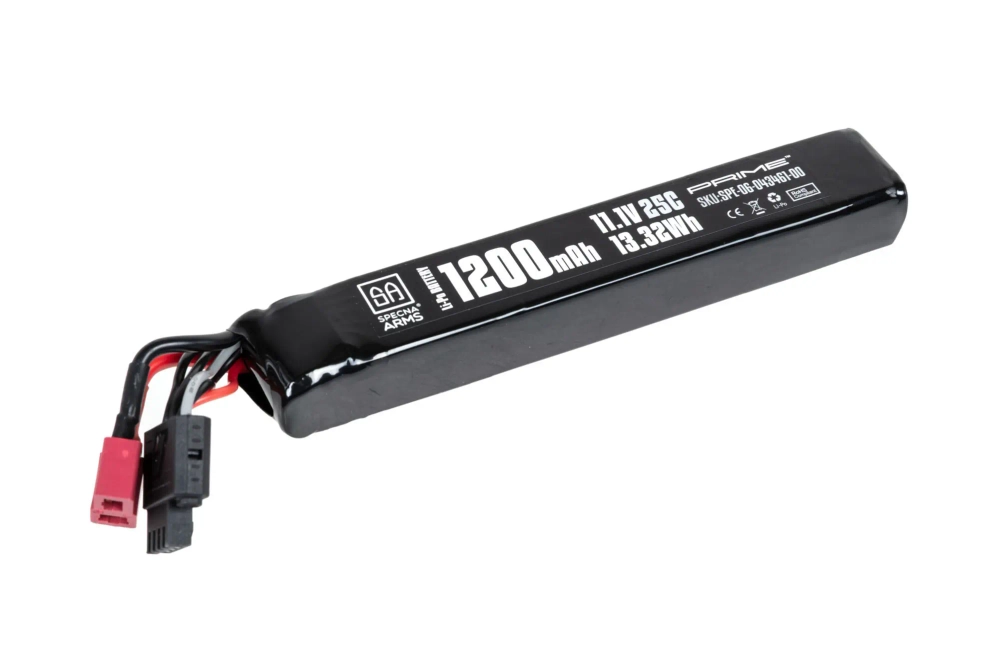 Batterie Li-Po Specna Arms x Gens Ace 1200 mAh 25C 11.1V T-Deans G-Tech