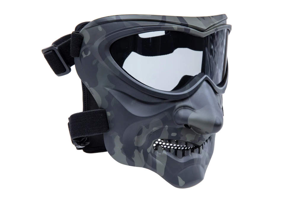 Maska Night Knight MC Black