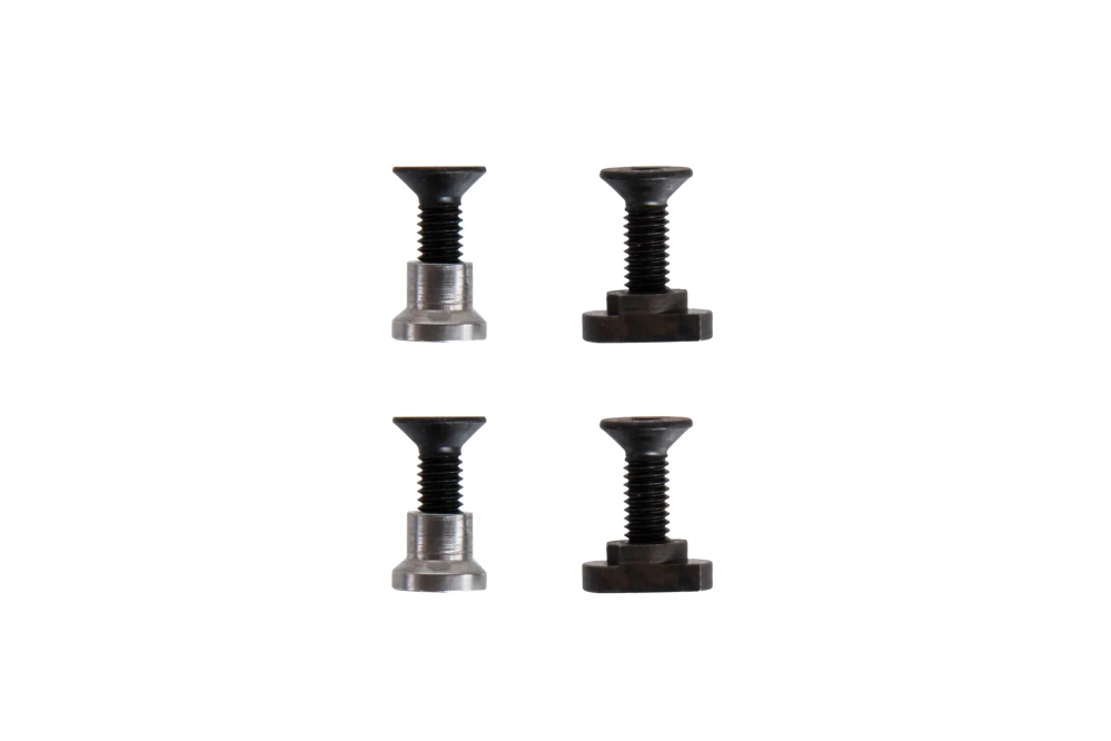 Poignée d'angle en aluminium TD Minivert pour KeyMod/M-LOK Gris