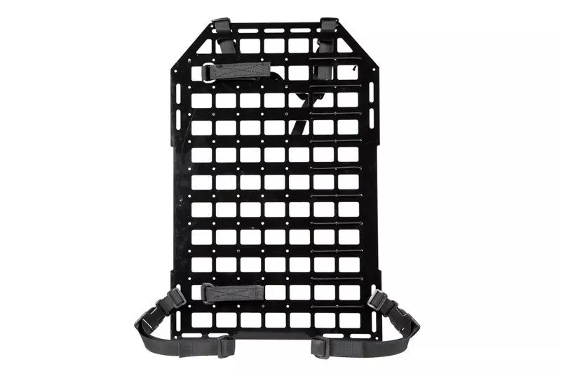 Panel MOLLE para asiento de coche – negro