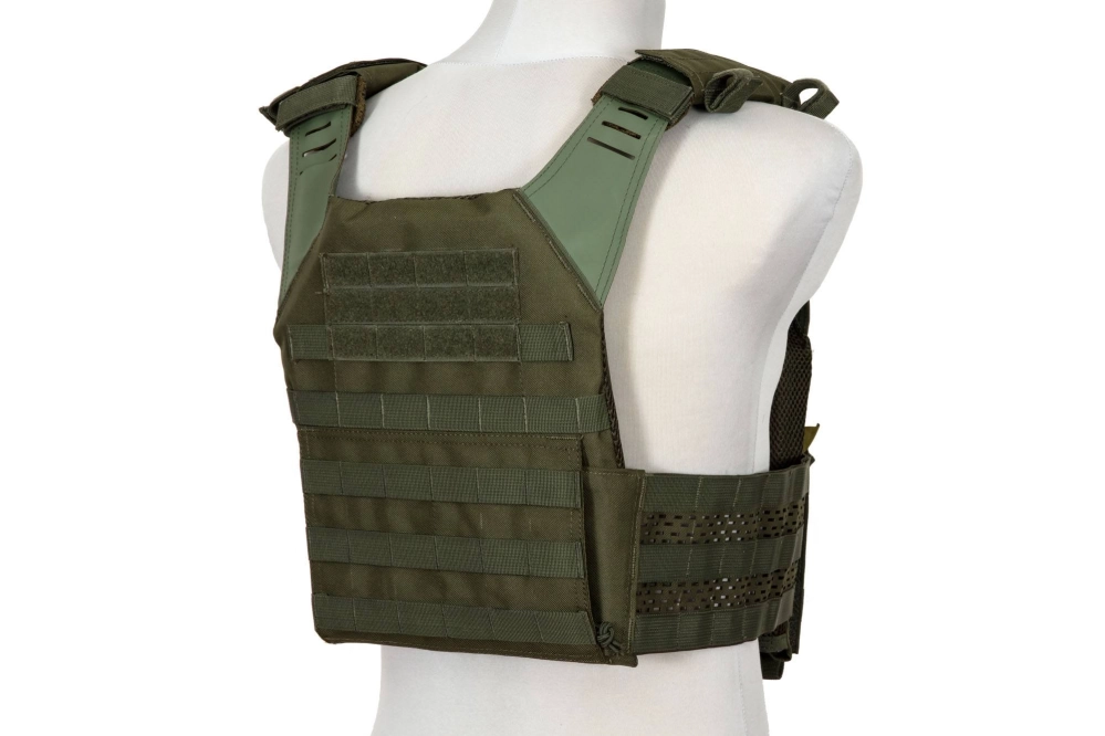 Gilet tactique Spartan Plate carrier - vert olive
