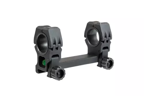 M10 QD-L 1 25.4-30mm Scope Mount with Bubble Level - black