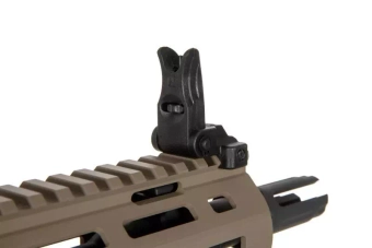 Replika karabinka Helios KAC SR-16E Mod2 CQB M-LOK - Dark Earth