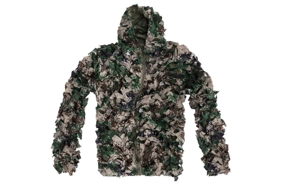Traje de camuflaje Ghillie - digital woodland