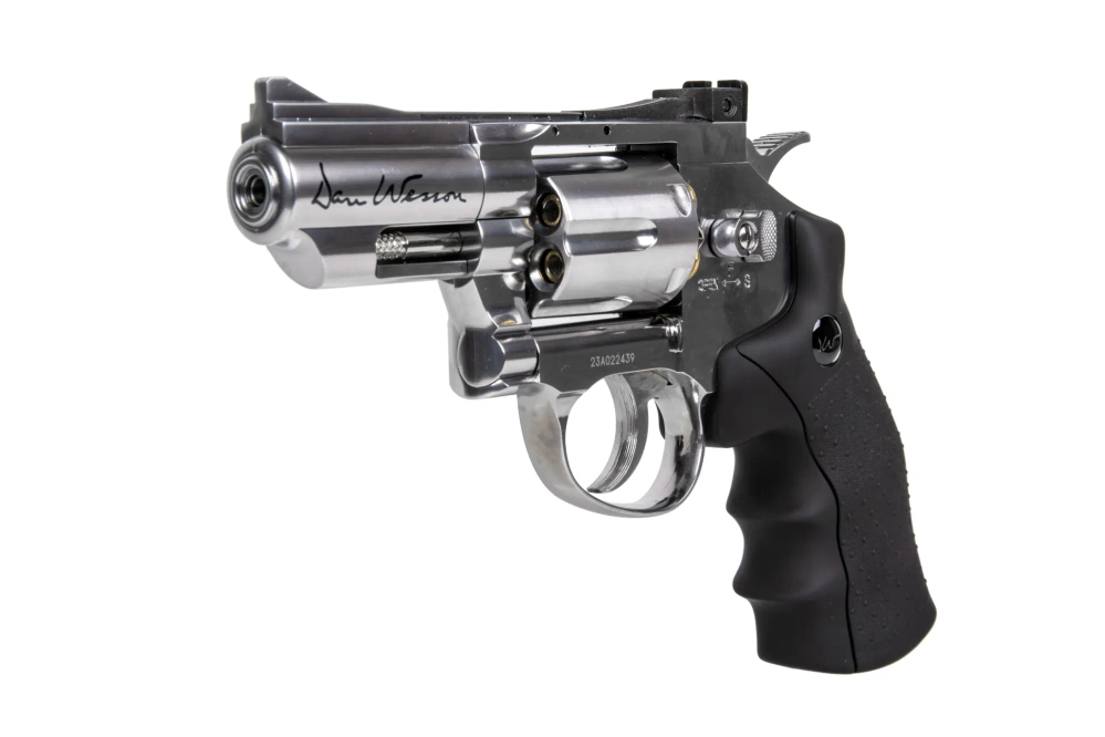 Dan Wesson 2.5" luchtrevolver - Zilver