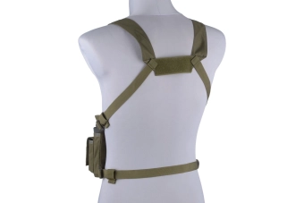 Rychlá vesta Chest rig - olivově zelená