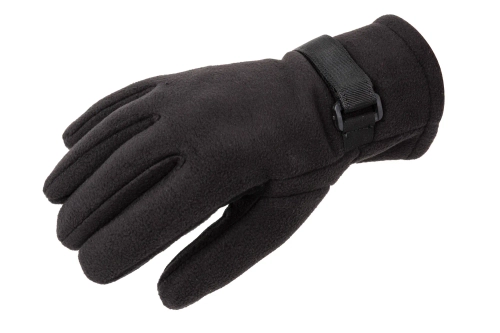 Gants Texar en polaire avec membrane Noir