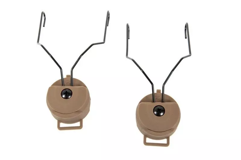 Adaptateur du kit MSA à casque - terre noire