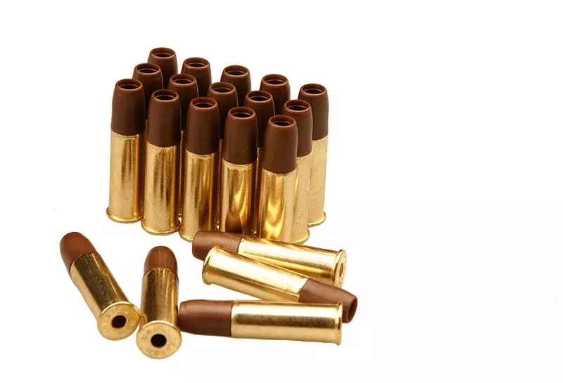 Casings for the  Dan Wesson revolver