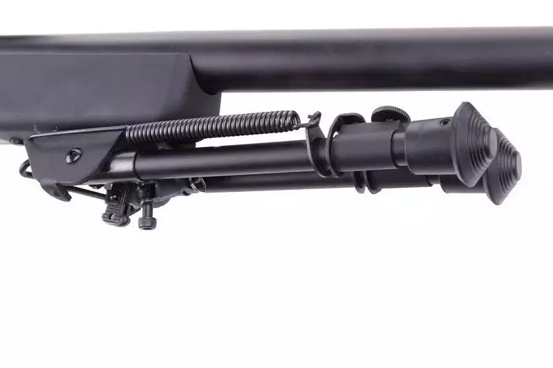 Réplique de fusil de précision SW-10 avec lunette et bipied (Upgraded) - noir  