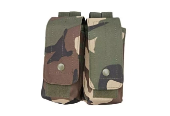 Double AK magazine pouch - woodland
