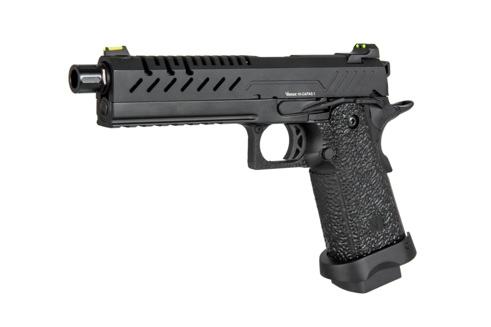 Pistola de airsoft Vorsk hi-capa 5.1 - negro