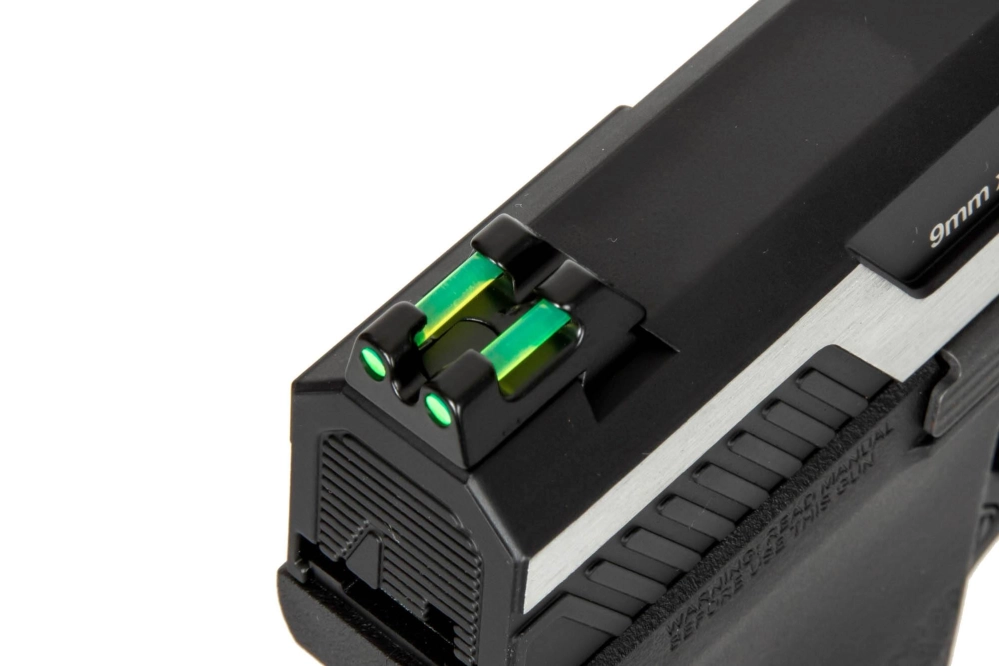 Pistola de airsoft Piraña SL - plata