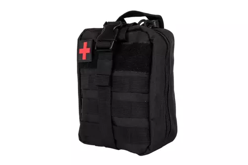 Large tear-off first aid kit - Black