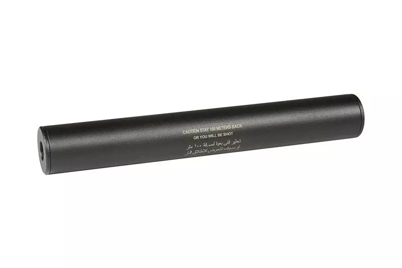 Suppresseur Covert Tactical Standard 35x250mm Restez 100 mètres en arrière" "