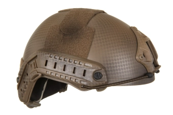 Casco Emerson Gear FAST réplica MH TIPO Coyote Marrón