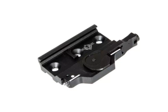 M93 type flashlight mount - black