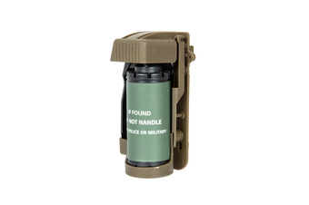 Dummy Smoke Grenade with pouch - tan