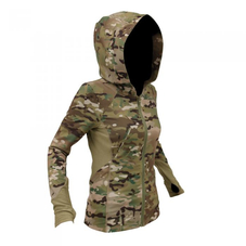 Parka elástica con capucha - Multicam